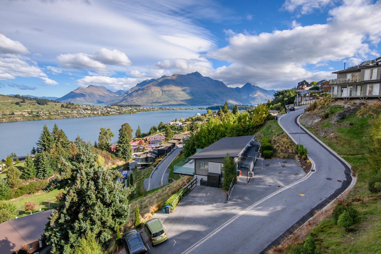 Contemporary Hilltop Abode Queenstown Eksteriør bilde